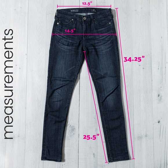 AG Adriano Goldschmied - The Abbey Petite - Skinny Jeans - 24P - Picture 2 of 12